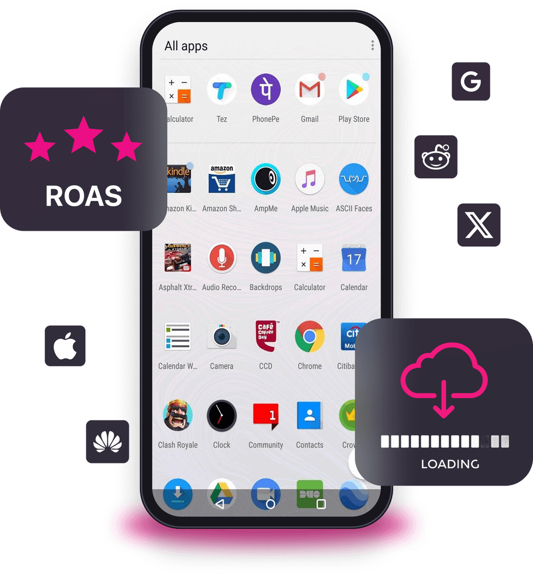 Laptop showing analytics